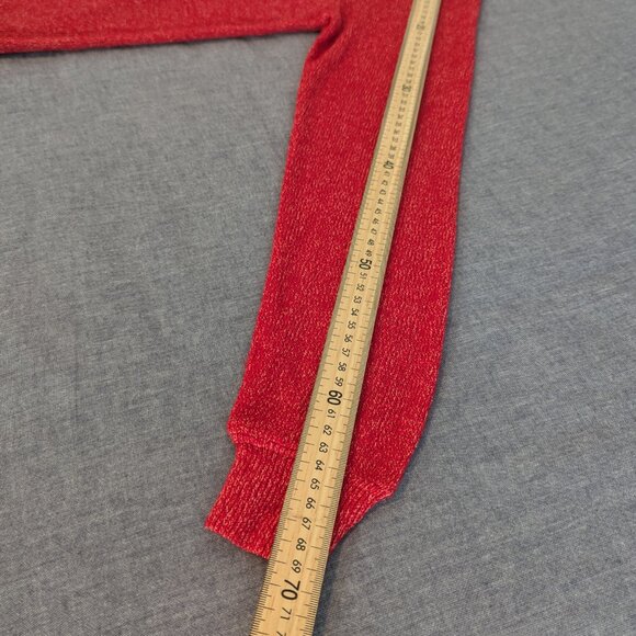 Disney Parks Minnie Mouse Holiday Christmas Red Sweater Knit - Size S - Picture 7 of 10